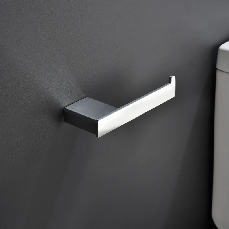 

Aluminum Toilet Paper Holders Tissue Rack Wall Mounted Bathroom Kitchen Roll Holder Paper Tissue Rack Accessories Hanger