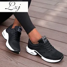 Модные женские туфли легкие кроссовки c воздушными подушками женские кроссовки корзина Tenis Повседневное белые туфли на платформе кроссовки дышащая удобная обувь