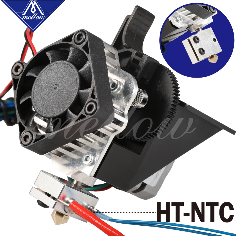 Бесплатная доставка 3D части принтера Titan Aero V6 hotend экструдер полный комплект + вулкан сопла комплект для настольных reprap mk8 i3 TEVO Анет