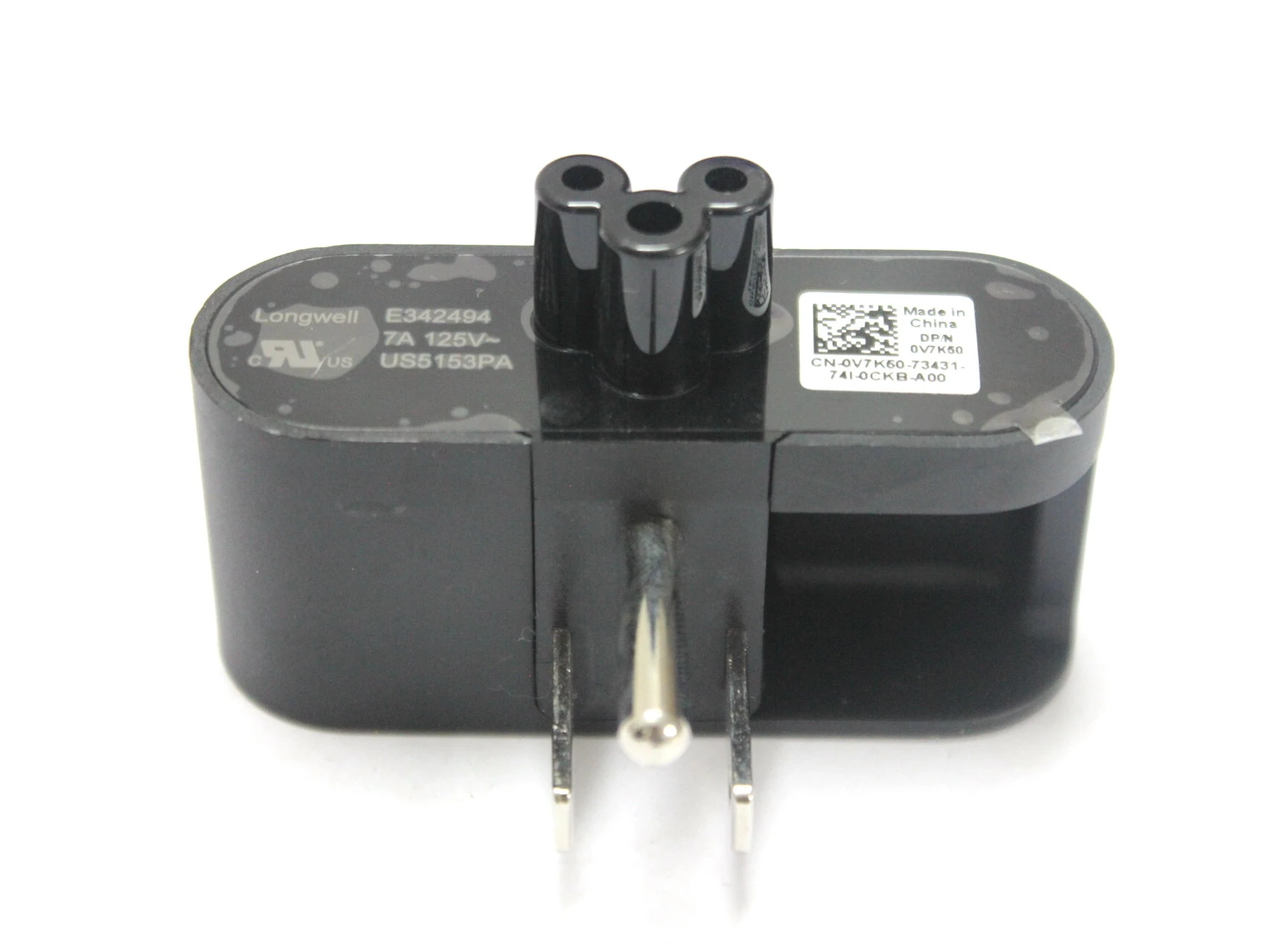 Chargeur 90w Au Lieu De 65w Adaptateur secteur US à 3 broches pour Dell Xps 15 Slim, prise murale, 65W  90W 130W 0V7K50 E342494 | AliExpress