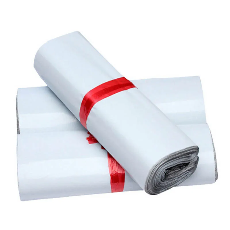 100-pz-lotto-mailing-borse-32cm-43cm-courier-borse-bianco-liscio-nuovo-di-plastica-pe-poli-sacchetto-della-busta-del-sacchetto-di-immagazzinaggio-autoadesivo-della-guarnizione-di-plastica