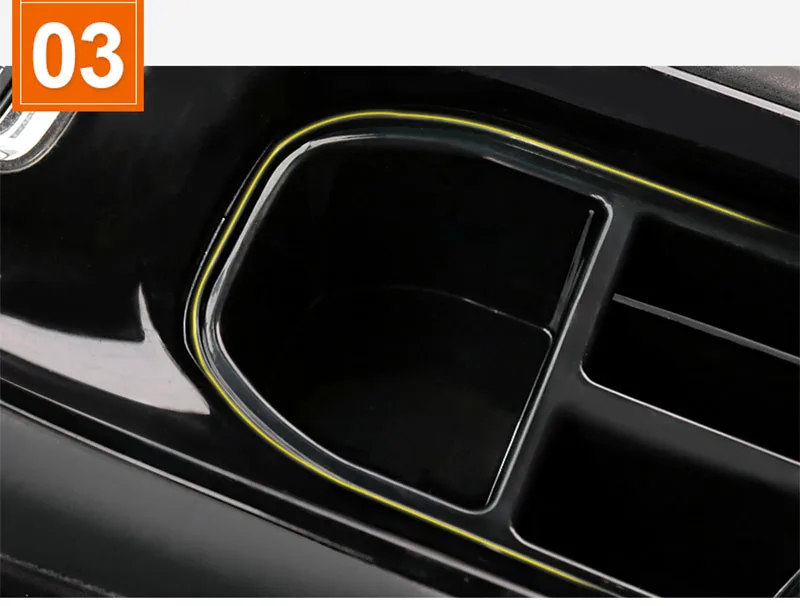 ABS Car Center Console Box Organizer Food Tray Drink Holder Water Cup Holder Storage Box For Honda Vezel HR-V HRV