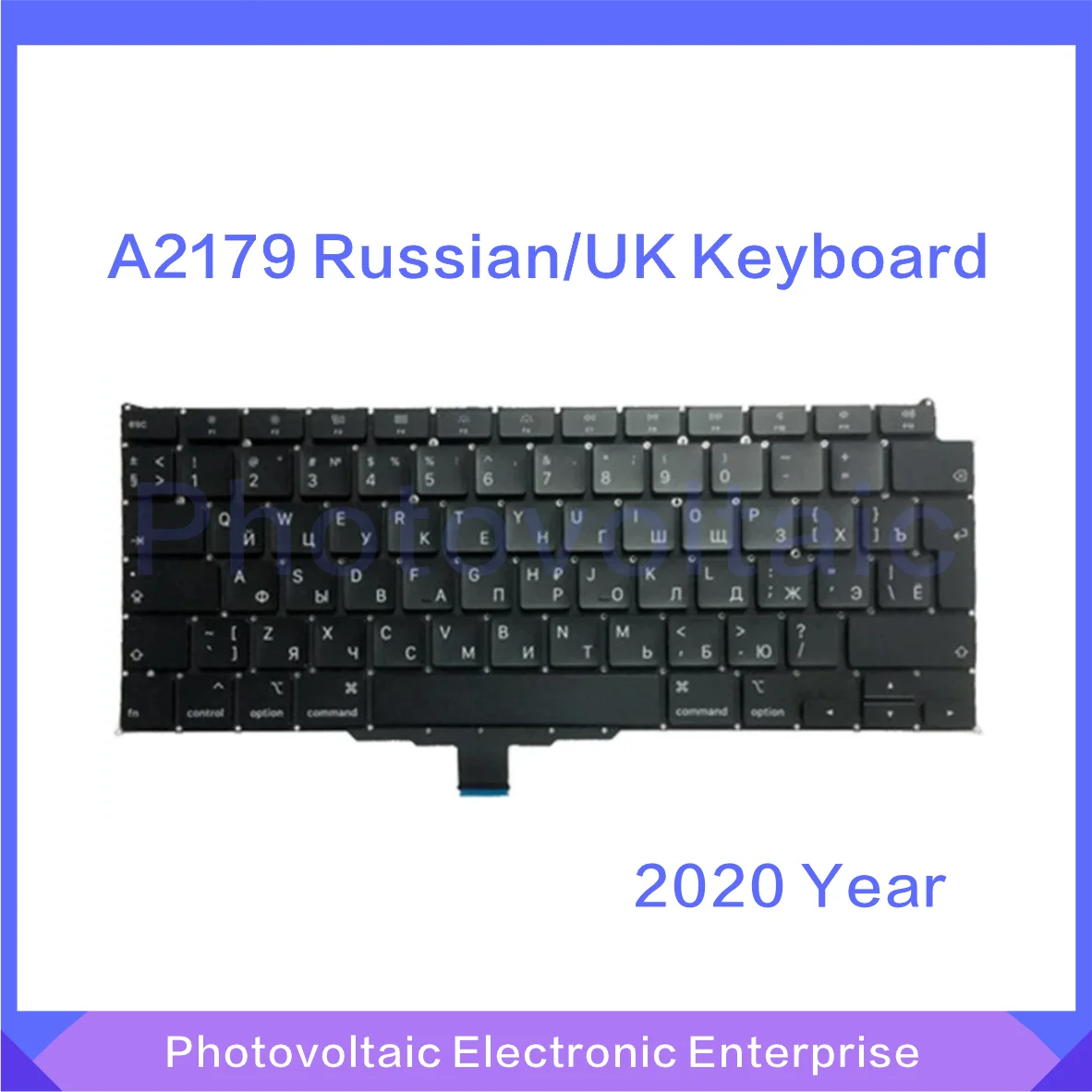 Новый ноутбук RU UK A2179 сменная клавиатура для MacBook Air 13 3 дюймов русская большой вход