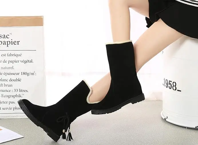 winter models in the thick bottom of the women's shoes in the tube Martin women's boots cotton boots snow boots