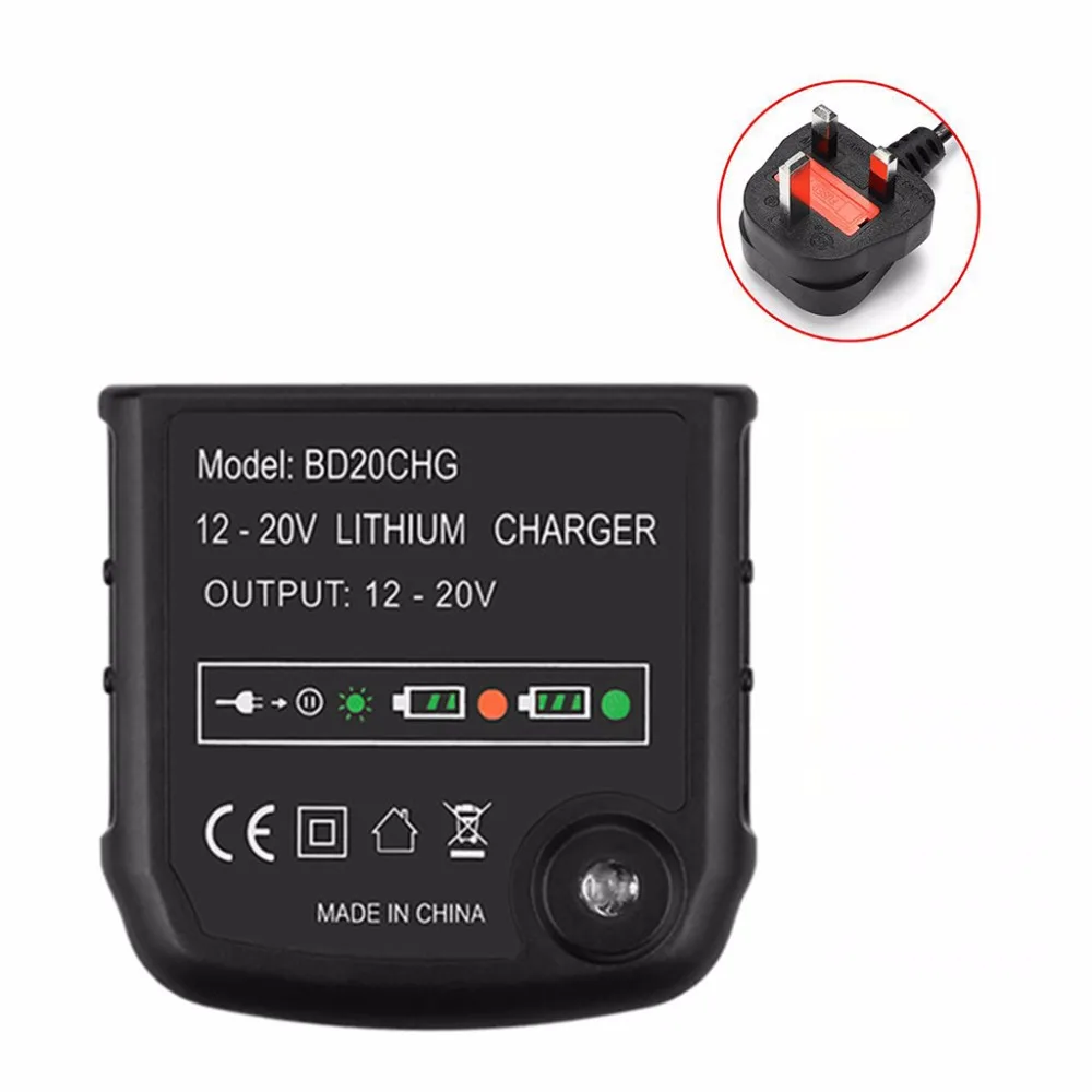 Литий-ионное зарядное устройство для Black and Decker 20V серии LBXR20 LBXR20-OPE LB20 A5YA