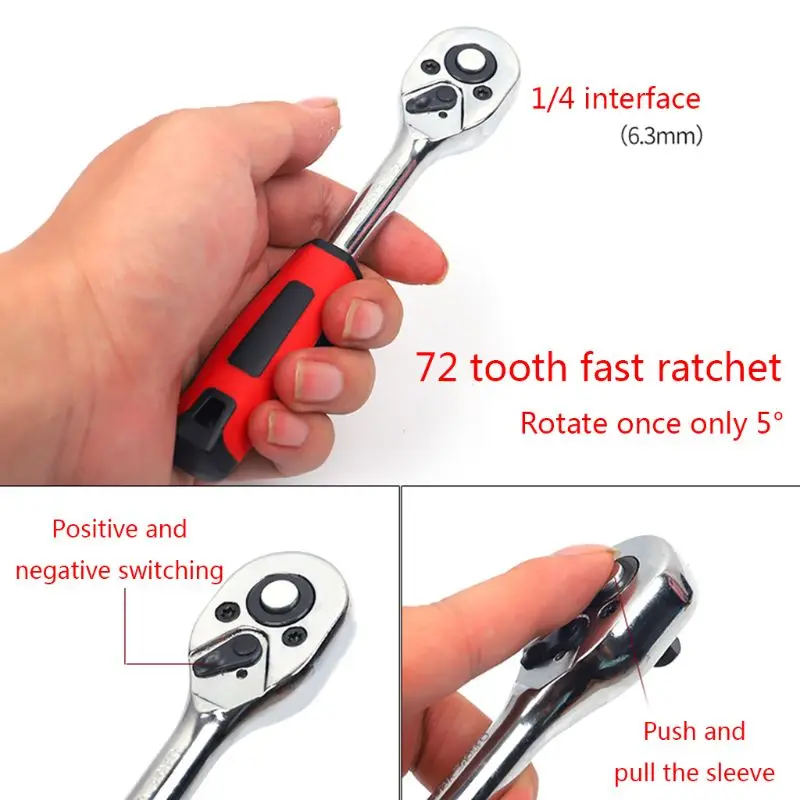 53pcs/set Car Repair Tool Set Combination Tools Wrench Spanner Socket Screwdriver Ratchet Wrench Batch Head Pawl Auto Parts 53pcs/set Car Repair Tool Set Combination Tools Wrench Spanner Socket Screwdriver Ratchet Wrench Batch Head Pawl Auto Parts