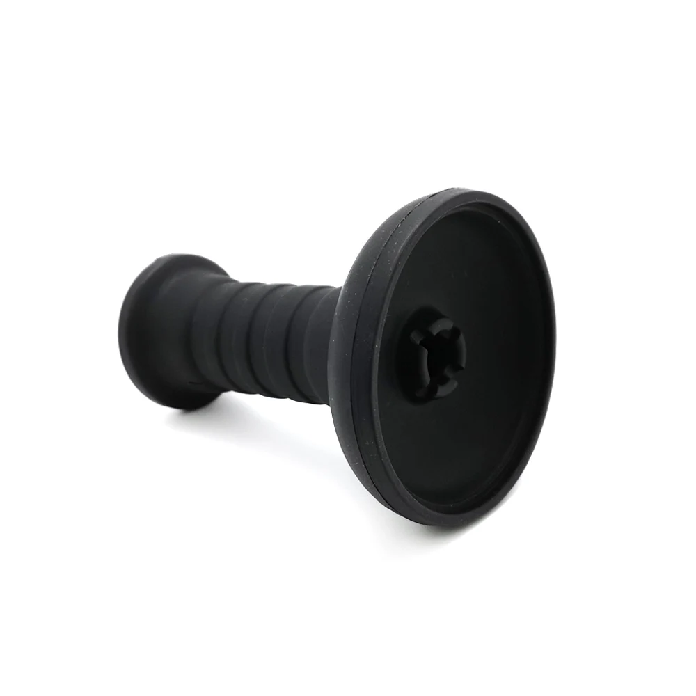 LOMINT Large 1 Hole Silicone Hookah Bowl Black Shisha Tobacco Bowls Narguile Accessories LM-281 6