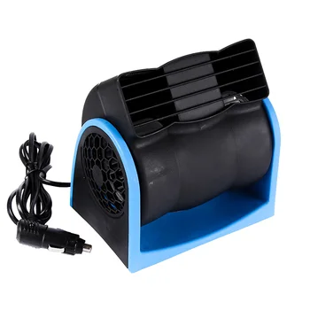 

Portable 12V 7W Car Cooling Fan Electric Dash Car Bladeless Fan 2 Speed Adjustable Low Noise Cooler