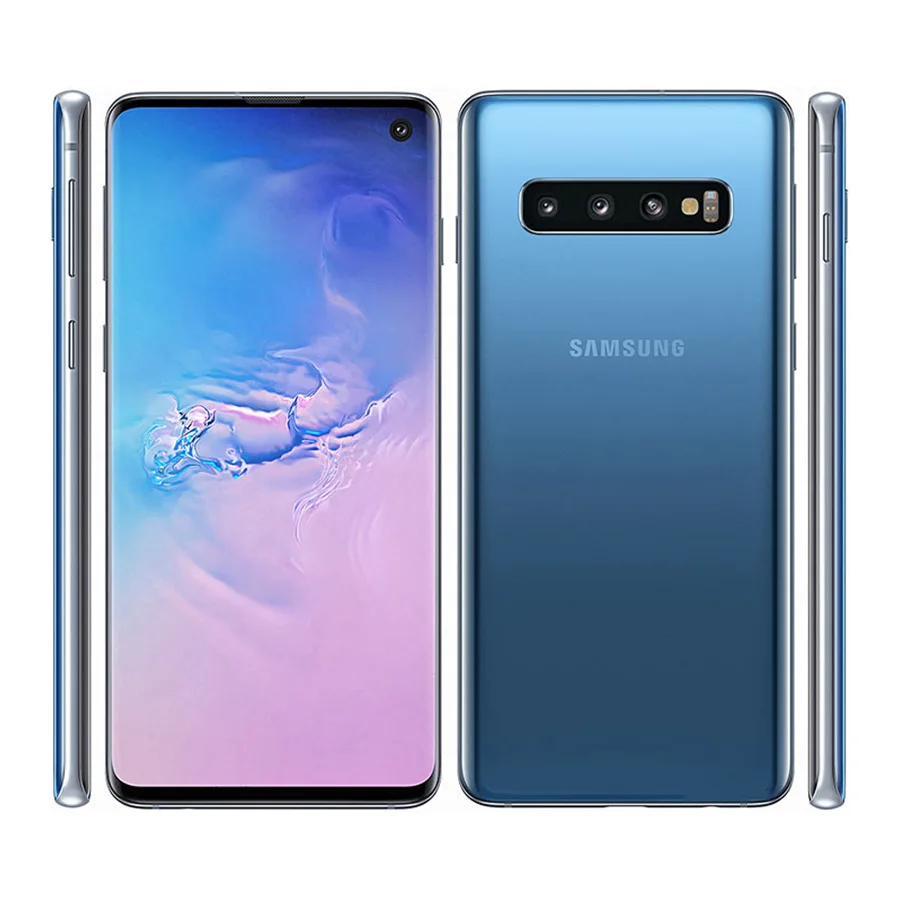 Фирменная Новинка samsung Galaxy S10 G9730 мобильный телефон с двумя sim-картами 8 Гб Оперативная память 128 Гб Встроенная память Snapdragon 855 6," 3 задних Камера 3400 мАч телефон с ближней бесконтактной связью