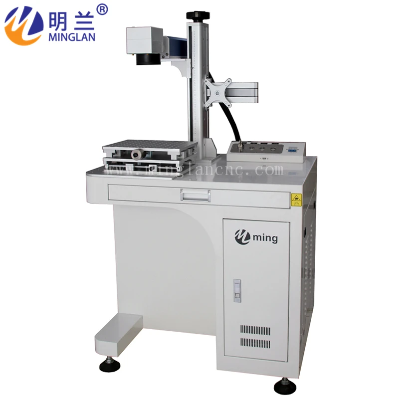  MINGLAN 20W fiber laser marking machine with Computer MLF-20W