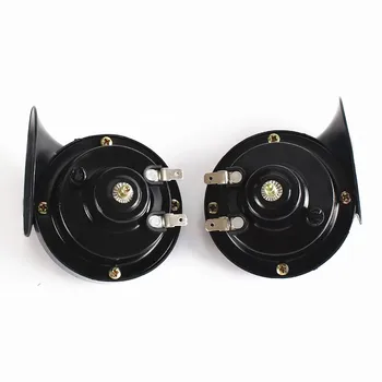 

1 Pair Universal Car Speakers 300DB Car 12/24V Loud Horn Electric Vehicle Horn Snail Horn Air Horn Auto Loudspeakers