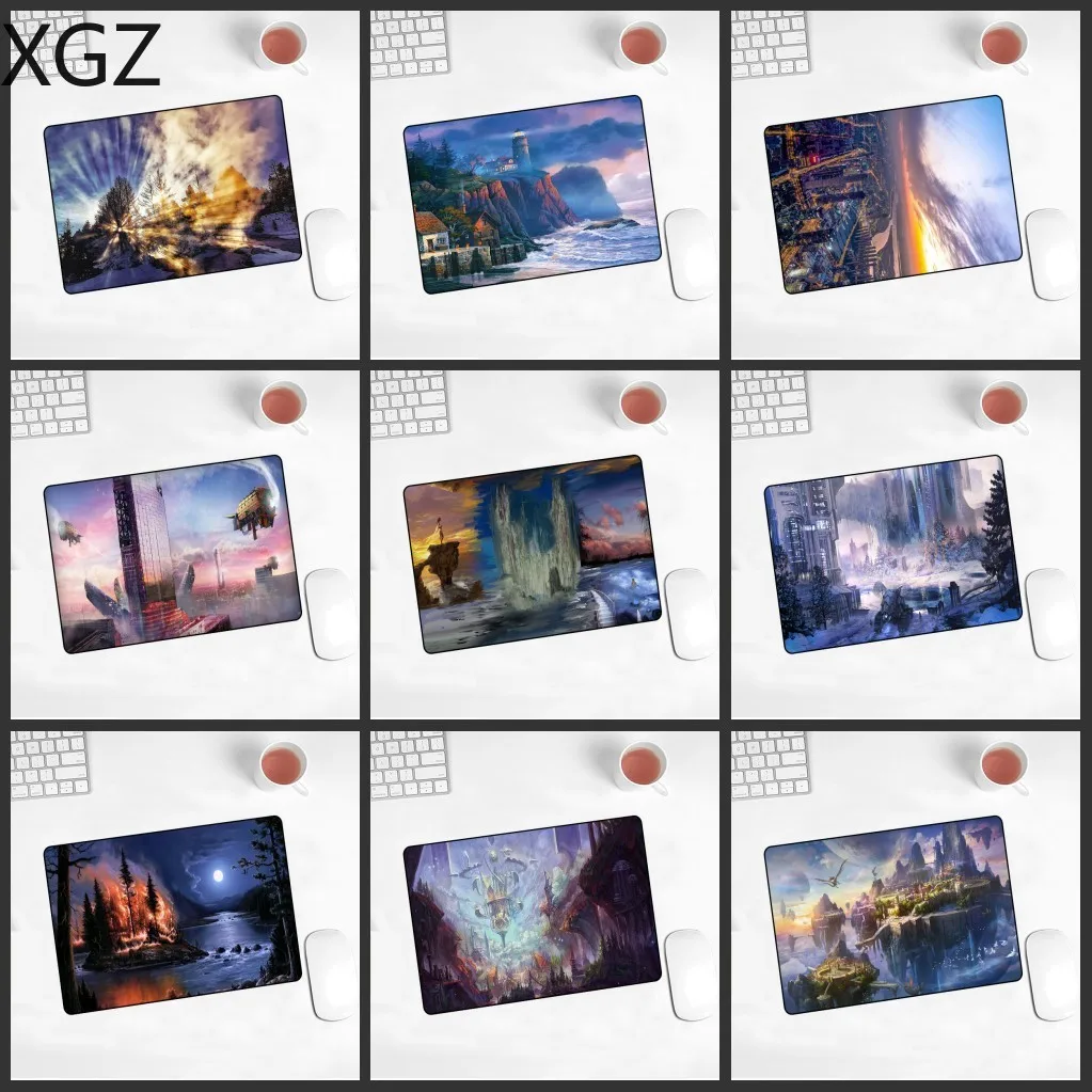 XGZ рекламный Новый фантастический мир коврик для мыши анимация игровой плеер