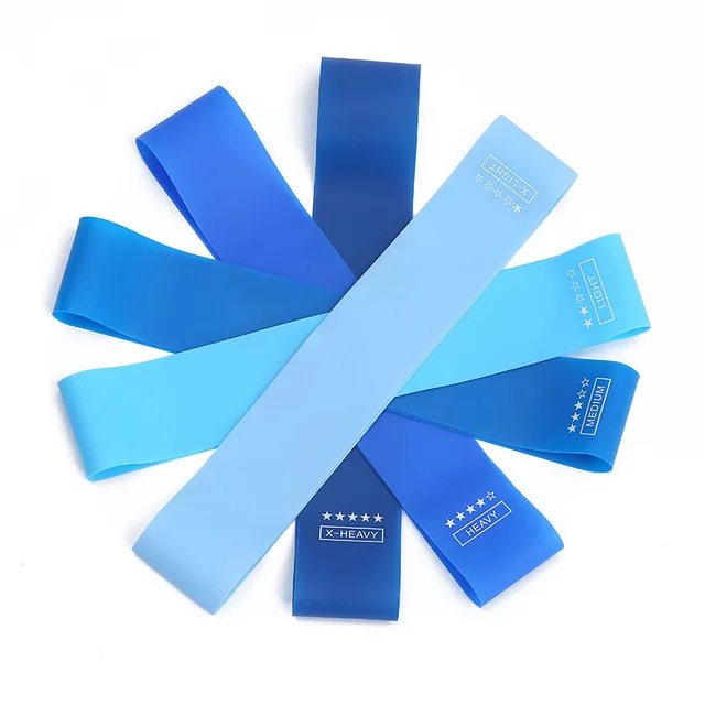 A Set Of Elastic Resistance Bands For Yoga,Indoor Training Equipment,Fitness,Chewing Gum,Resistance Exercise,Exercise,Rubber 5