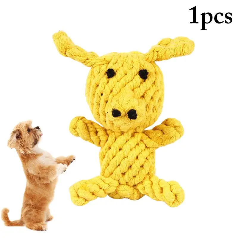 

1 шт. жевательные игрушки для домашних питомцев, жевательные Игрушки для маленьких собак, чистящие зубы, щенок, собака, веревка с узлом, мяч, игрушка для игр, животные, игрушки для домашних животных
