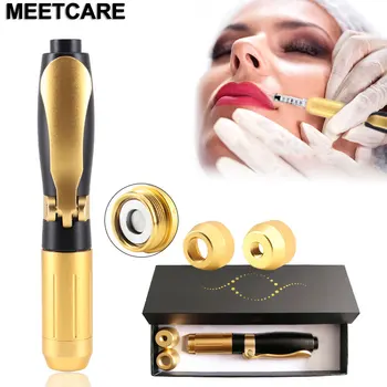 

2in 1 Hyaluronic Acid Pen No Needle Hyaluron Pen for Anti Wrinkle Lip Lifting with Two Heads 0.3 & 0.5 Atomizer Hyaluron Gun