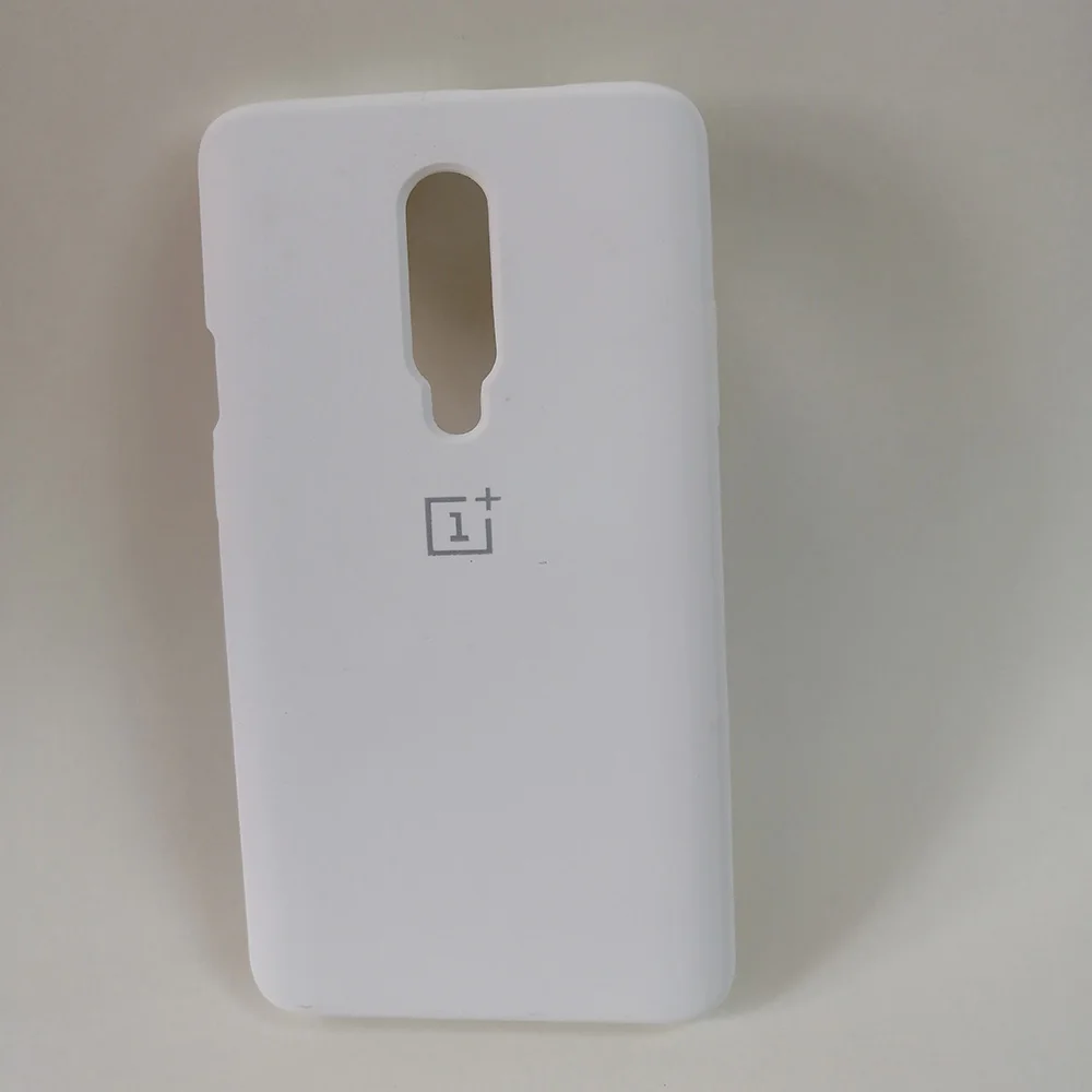 White Чехол для Oneplus 7 Pro, официальный, силиконовый, мягкий, ультра тонкий, ударопрочный, полный, защитный чехол для Oneplus One Plus 7 7T Pro, чехол - Цвет: White
