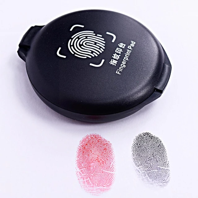 Quick-drying Contract Clear Stamping Office Supplies Mini Fingerprint Ink  Pad Thumbprint Ink Pad Fingerprint Kit - AliExpress