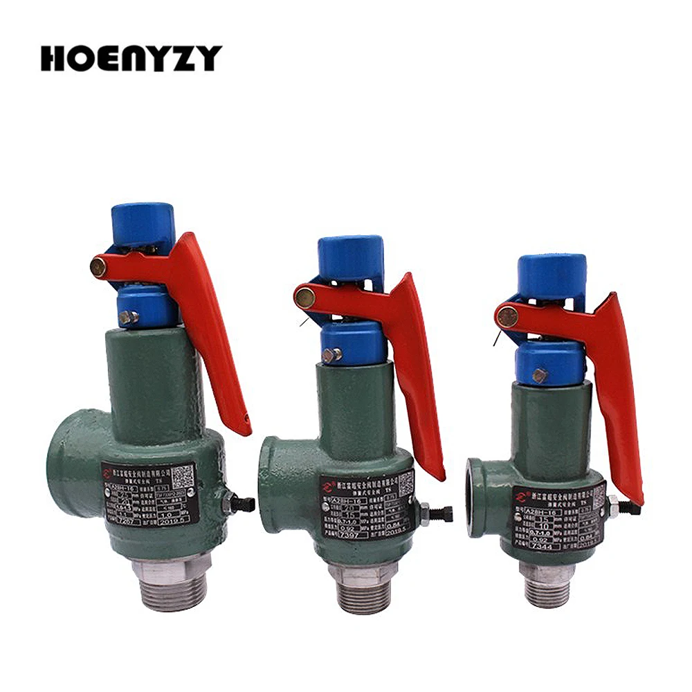 1/" 3/4" " наружная резьба пружинного типа предохранительный клапан A28H-16 DN15/DN20/DN25 предохранительный клапан для бойлера воздушного бака A28W