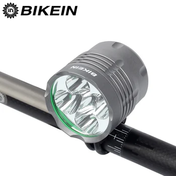 

BIKEIN Bicycle 5600 Lumen XML-T6 LED Bike Handlebar Front Light Head Lamp Lights 4 Modes 4800mAh Battery Rechargeable HeadLight
