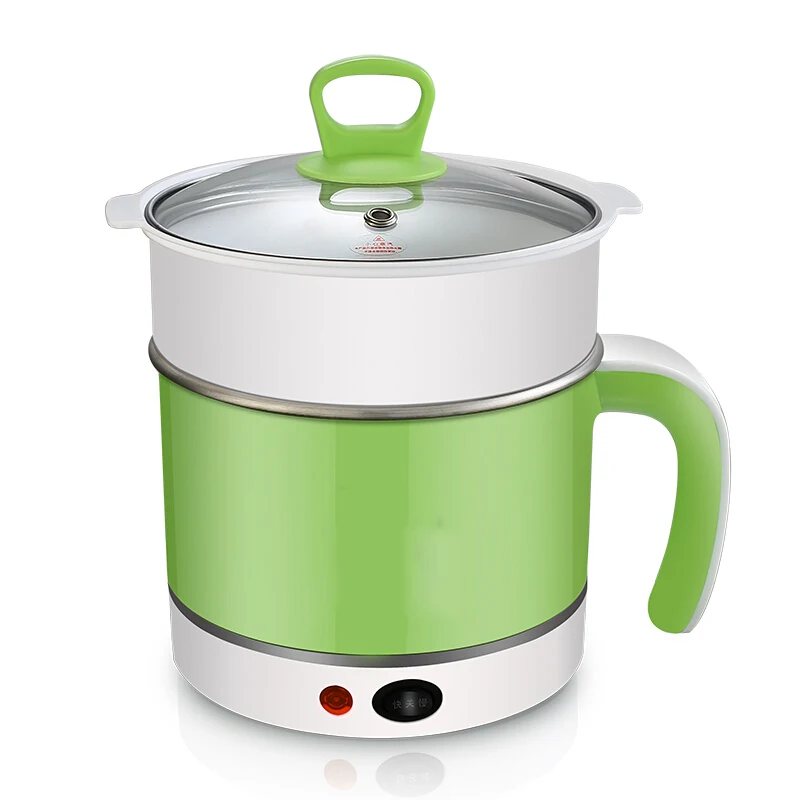 

Electric Skillet Multi-function The Cooker Students The Dormitory Cooking Noodles Pan Electric 1.5 L Mini Electric Rice Cooker