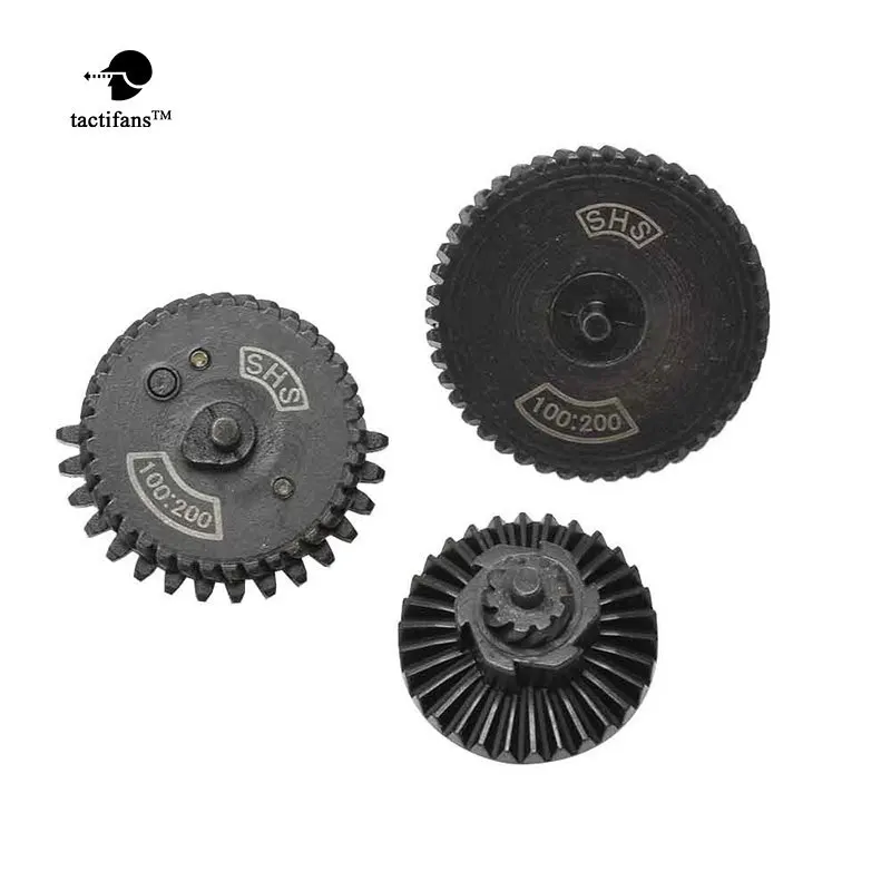TACTIFANS SHS13: 1 16:1 18:1 32: 1 100:200 100:300 Высокая Скорость Шестерни Набор для Ver.2/3 AEG/отлив Airsoft Шестерни коробка задержки сектор зажим