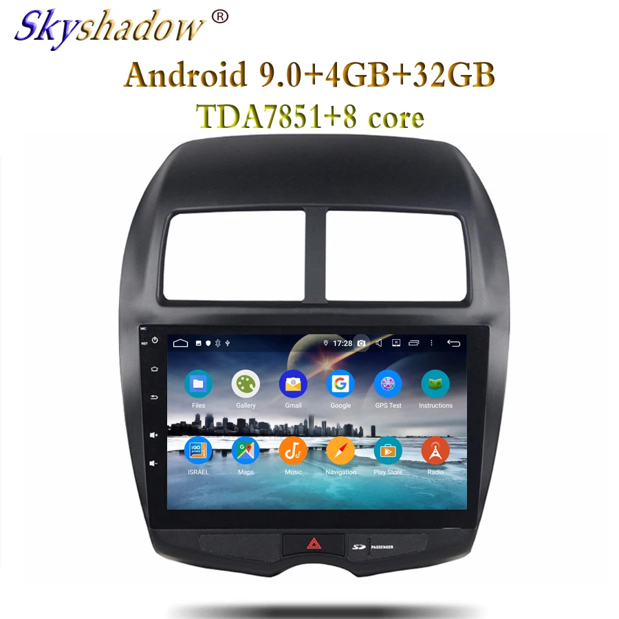 Cheap 10.1" TDA7851 Android 9.0 For MITSUBISHI ASX 2010-2012 4GB RAM 32GB ROM Car DVD Player GPS Glonass map RDS Radio wifi Bluetooth 0 Cheap 10.1" TDA7851 Android 9.0 For MITSUBISHI ASX 2010-2012 4GB RAM 32GB ROM Car DVD Player GPS Glonass map RDS Radio wifi Bluetooth 0
