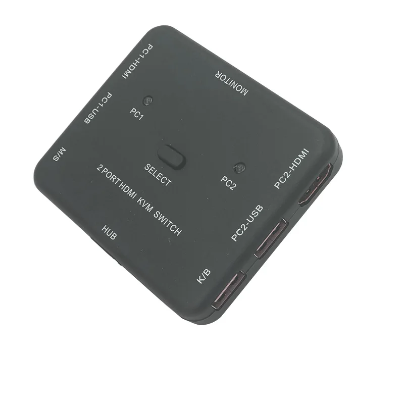 HDmatters USB HDMI KVM переключатель с 2 портами 4K HDMI USB Мышь& Клавиатура монитор селектор обмена HDMI переключатель KVM переключатель с usb