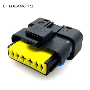 

2 sets 6 pin way automotive throttle valve FCI connector Throttle Valve Plug Pigtail For Renault Peugeot Citroen 211PC069S0049