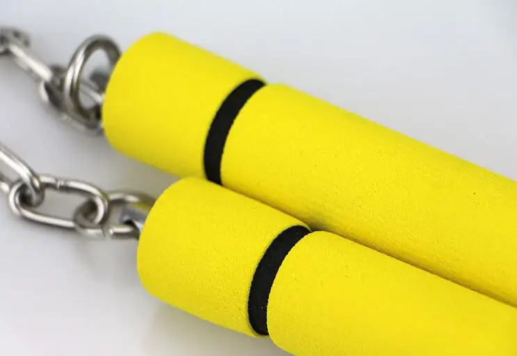 Поролонная губка нунчаки Брюса Ли для занятий кунг-фу Nunchakus для детей китайский боевые искусства, ушу инструктаж по технике безопасности Фитнес оборудование
