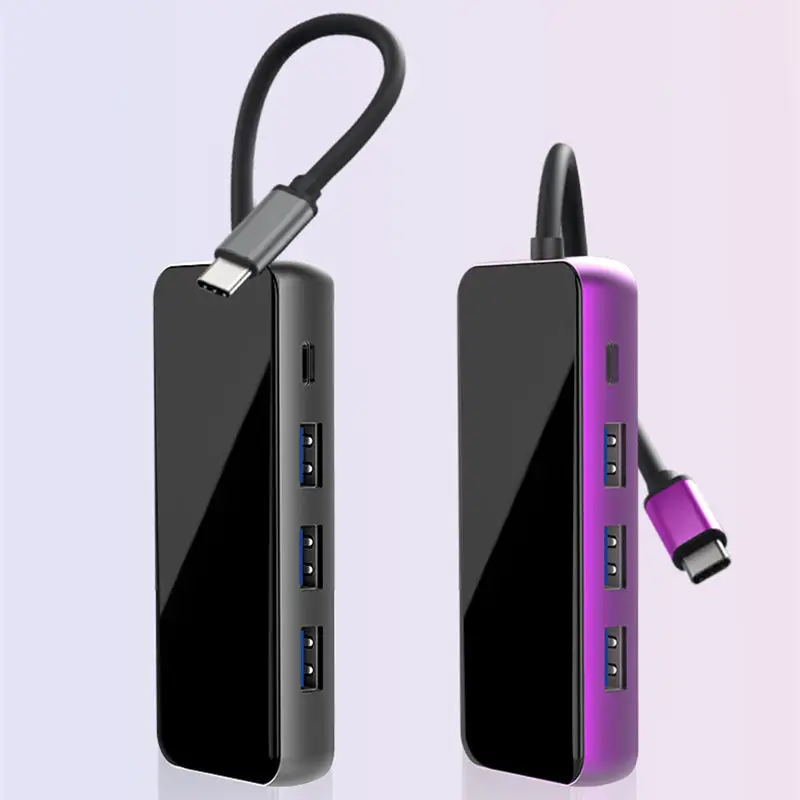 Computer adapter Multiple mouthfuls USB3.0 and HDMI RJ45 Ethernet PD Charge SD TF Card Reader 3.5 a