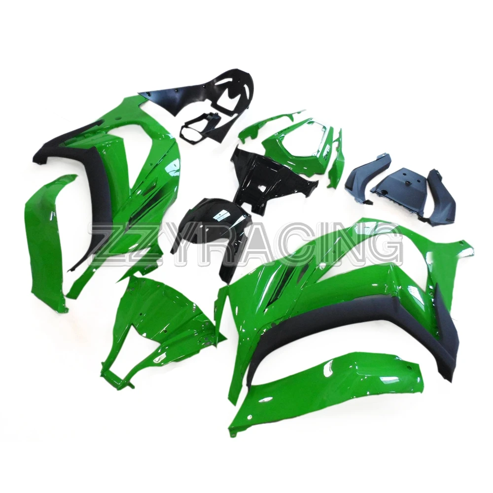 

Complete Fairings Kits for Kawasaki ZX10R 2011 2012 2013 2014 2015 ZX-10R 11 12 13 14 15 ABS Plastic Motorcycle Green Black New