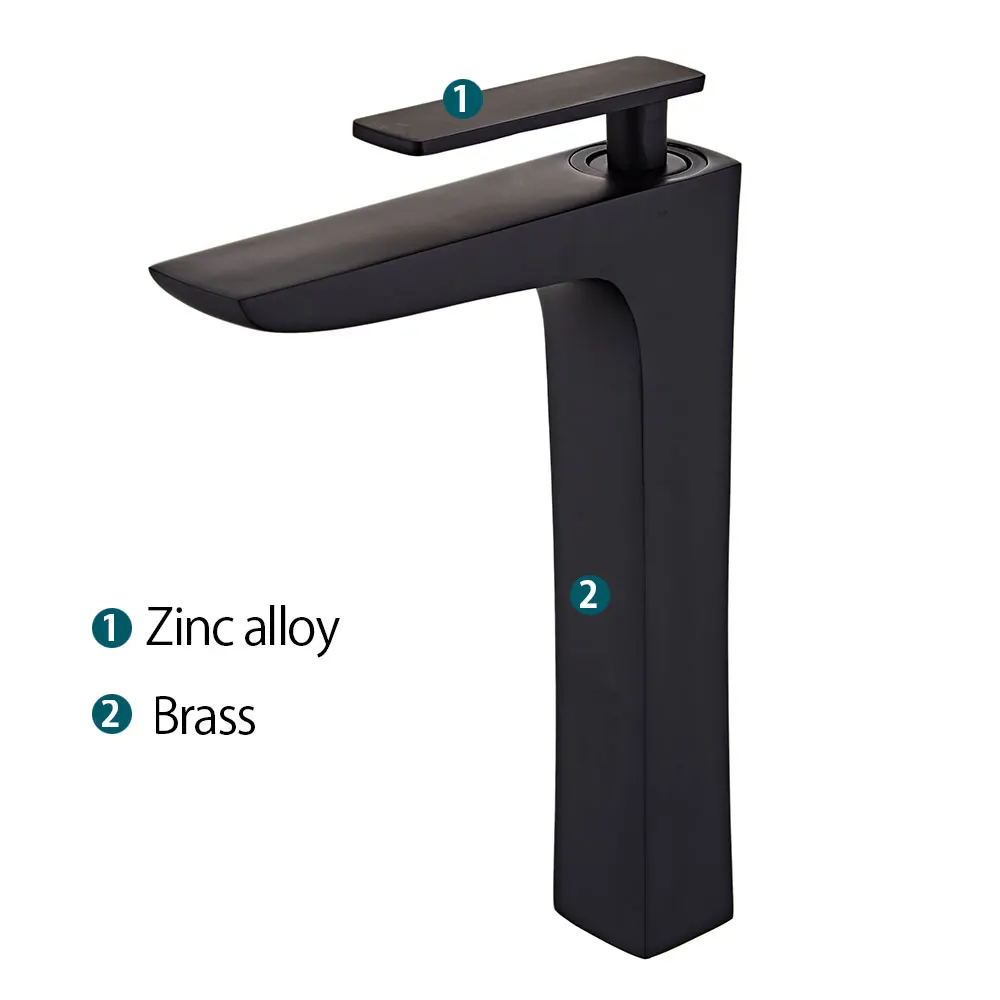 Luxury Bathroom Basin Faucet Single Lever Hot and Cold Water Basin Mixer Tap Bathroom Sink Faucet for Bathroom Accessory