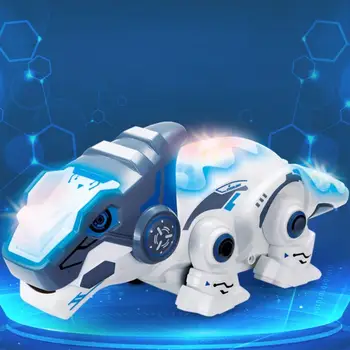 

777-619 Remote Control Mechanical Dinosaur 2.4G Four-Way Electric Pet Lighting Children'S Educational Electric Toy