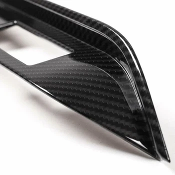 

High-Quality ABS Car Trim Cover For Ford Mustang 2015 Carbon Fiber Black