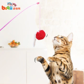 

Interactive Play Funny Toys Cat Stick Cats Play Supplies Pets Toy CatProducts Feather Stick Katzenspielzeug Cat Toy JJJ60MWJ