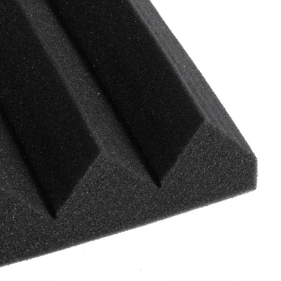 6 шт 50x50x5 см Крытый звукопоглощающие пены акустические панели губка звукоизоляция материал