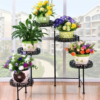 

iron art pergola pentahapto jardiniere indoor balcony console mode sales promotion multilayer scindapsus aureus pergola