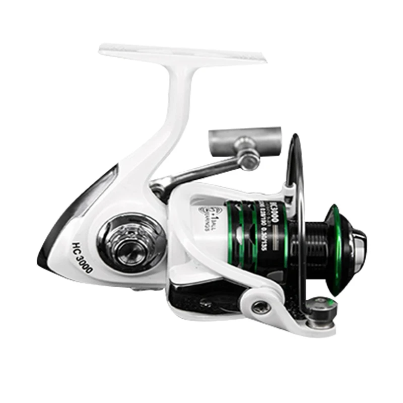 

3+1 Bearings Spinning Fishing Reel Metal Spool Left Right Hand Exchangeable Both Freshwater And Saltwater