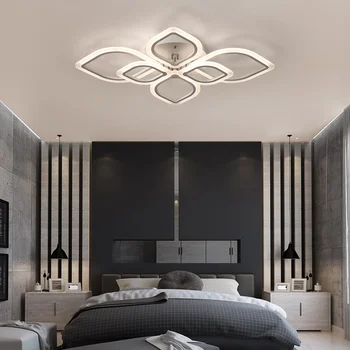 

LED Modern Living Room Ceiling Lamps Simple Novelty Acrylic Ceiling Lights Creative Bedroom Fixtures Diningroom Ceiling Lighting