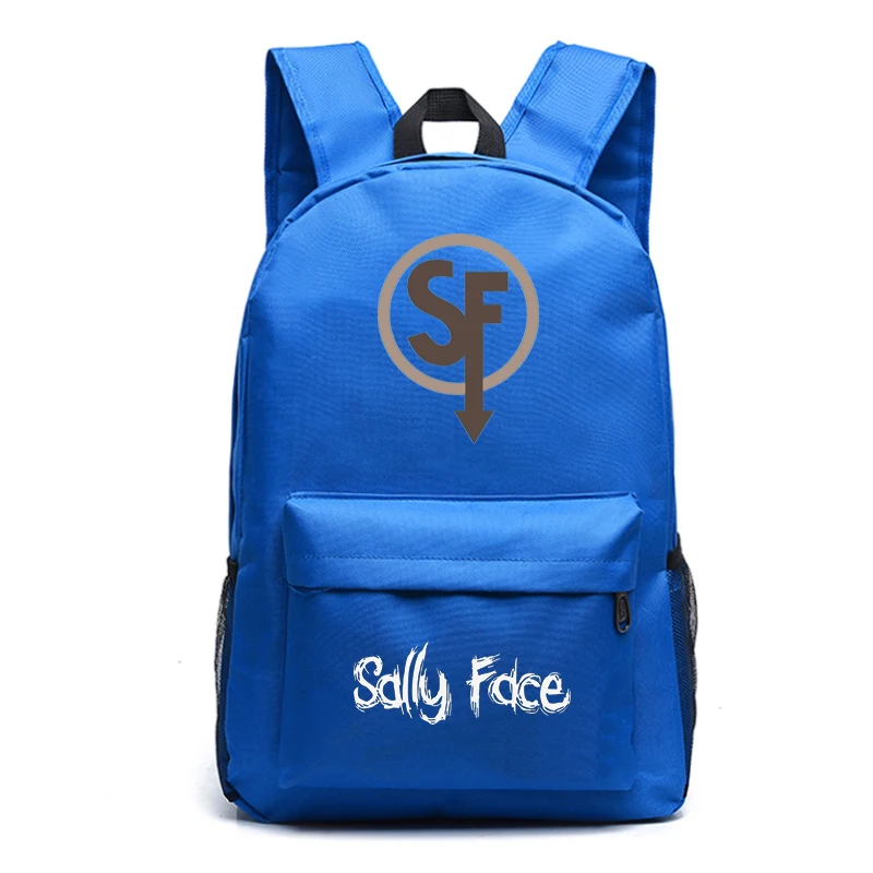Высокое качество Sally Face рюкзак для учеников, мальчиков и девочек обратно в школьный подарок сумки Мода Холст Путешествия Mochila для мужчин и женщин подростков