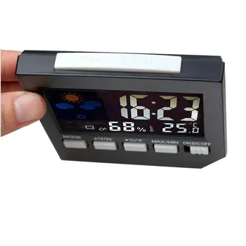 

Color screen weather station thermometer Max or min temperature memory Foldaway stand large display 1 pcs