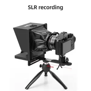 Andoer – Prompteur Téléprompteur Portable Universel A1, Pour  Smartphone/tablette/caméra Dslr, Enregistrement Vidéo En Direct, Interview  - Kits Studio Photo - AliExpress