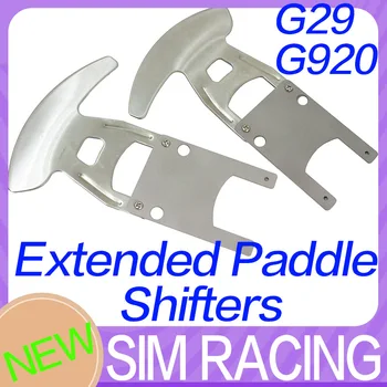 Para logitech G29 MOD G920 rueda Extended Paddle Shifters adapter sim racing G27 PEDAL