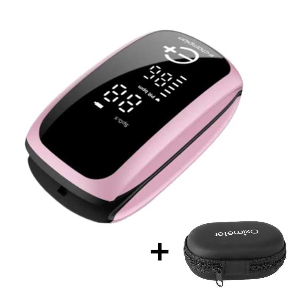 Rechargeable Fingertip Pulse Oximeter USB Charging Blood Pressure Monitor Oxygen Saturation Meter For Children Child Kids | Красота и