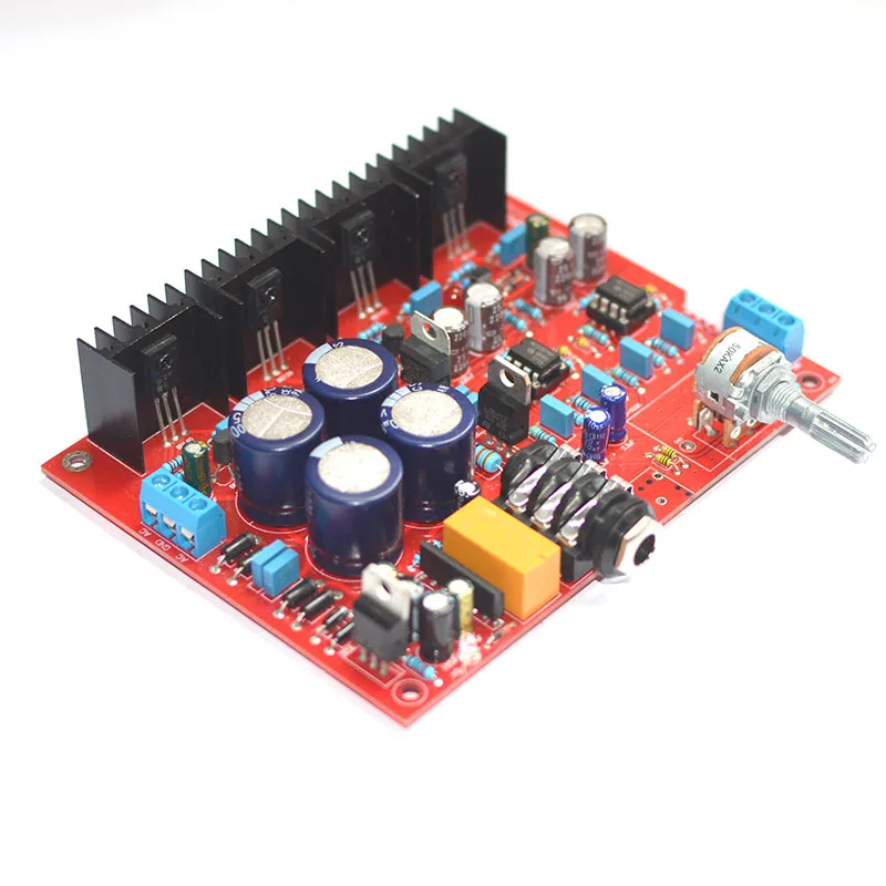 Base on Beyerdynamic A1 Headphone Amplifier MC33078 BD139 BD140 Architecture with Headphone Protect Finished Product 