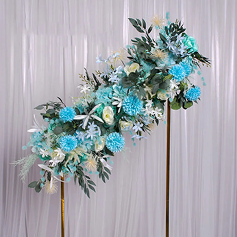 10pcs Artificial Flowers For Home Decoration Fake Dried Flowers Autumn Decoration Wedding Supply Flower Vine Wall Hanging ZJH087