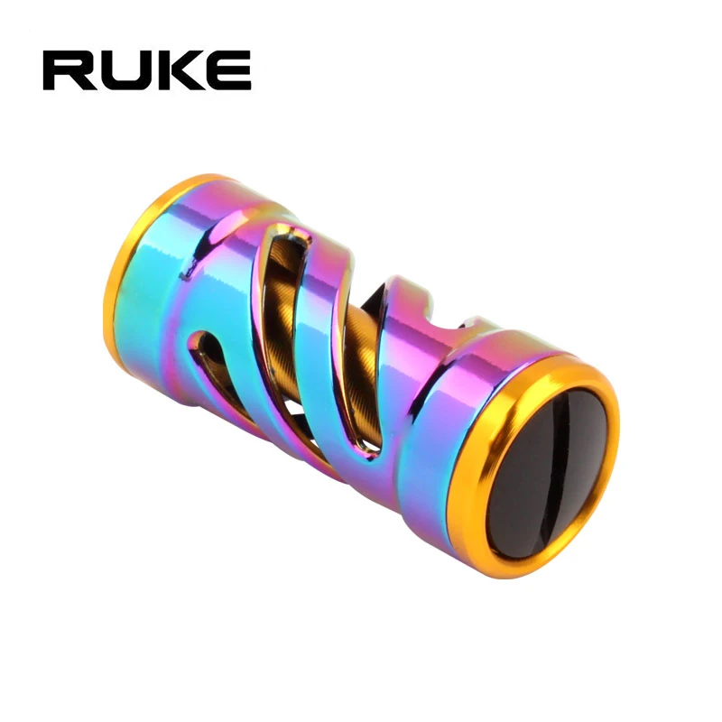 

Ruke New Design Rainbow And Gradient knob 3.9cm 7.8 g Fit 7x4x2.5mm Bearing Contains Bearing*2 Washers*2 Free Shipping