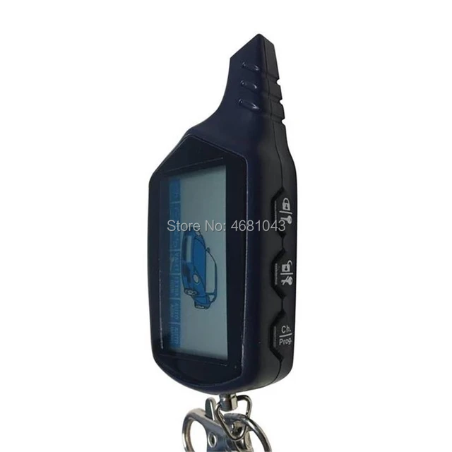 B 9 Russian Keychain LCD Remote Control   Silicone Case