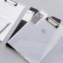 Канцелярские товары для творчества студентов A4 ПВХ отчет папка файл папка отчет Клип держатель буфер расширения блокнот дисплей книга