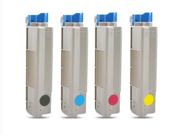 

4pc compatible OC5800/5550/5900 color toner cartridge for oki C5800 C5900 laser color toner cartridge kit printer parts kcmy